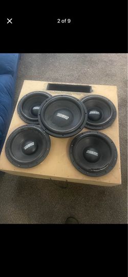 12 inch subwoofers