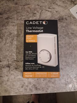Cadet T521W Line Voltage Thermostat