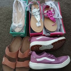 Woman Shoe Lot (5 Pairs) Size 8