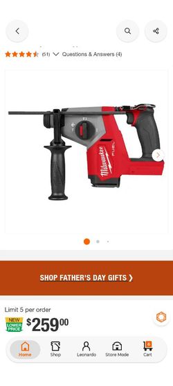 Milwaukee rotary hammer