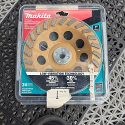 Makita 7” Diamond Cup Wheel