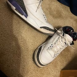Jordan 3 Dark Iris Size 10