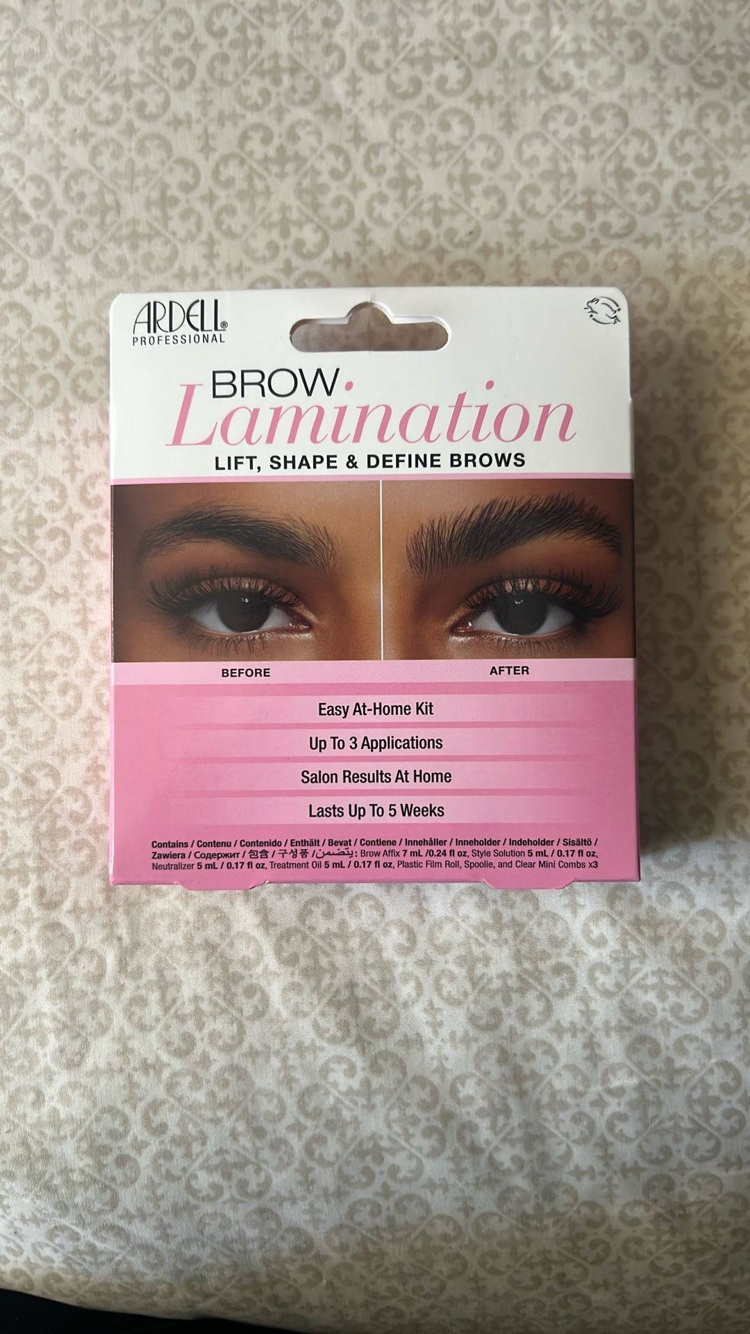 Brow lamination