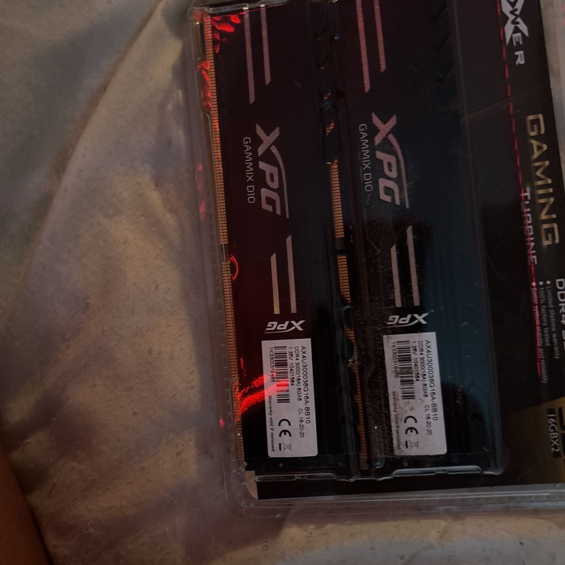 16GB Ram DDr4