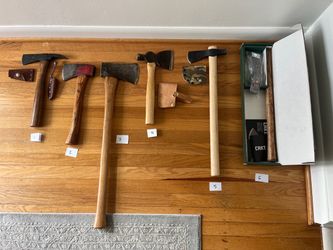 Axes (prices in description)
