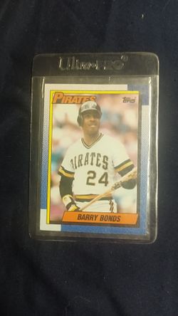 Barry Bonds Error Card 