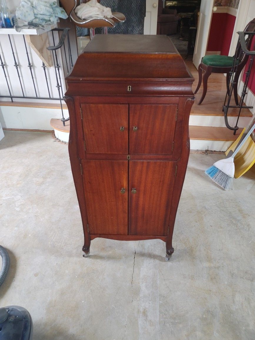 Antique Electrified Phonograph