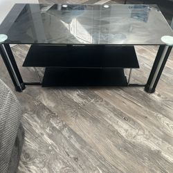 Glass Tv Stand 