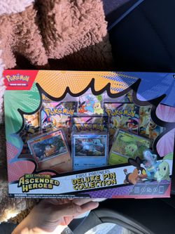 Ascended Heroes Deluxe Pin Collection First Partners Pokemon