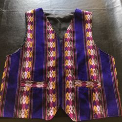 Tribal Vest Size Large