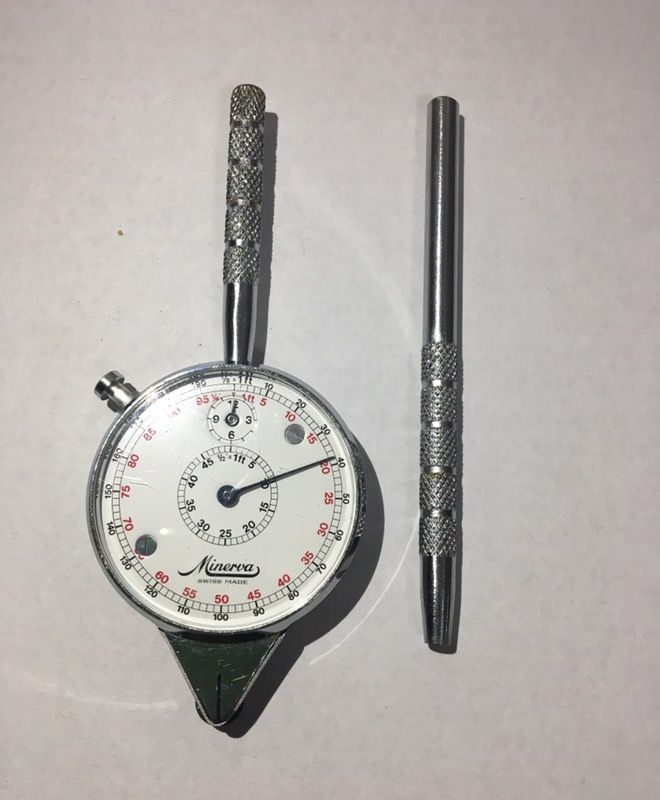 MINERVA SWISS OPISOMETER DRAFTING MAP SCALE MEASUREMENT WHEEL WITH CASE