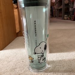 Starbucks Peanuts Snoopy Cold Cup