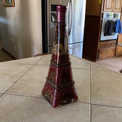Kitchen decorative glass tower