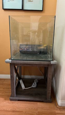35-gallon cube tank & stand