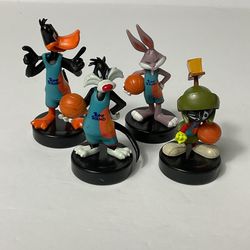 Space Jam McDonaldsWarner Bros Sylvester Daffy Bugs Bunny The Martian 4 Toy Lot