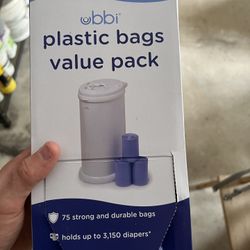 Ubbi Plastic Bags For Diaper Pail