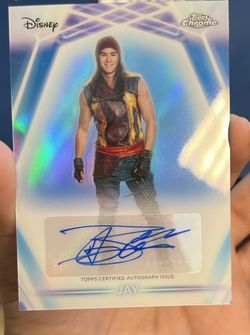 Boo-boo stewart disney topps neon autograph