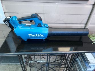 Makita Brushless Cordless Leaf Blower with Battery