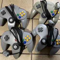 Nintendo 64 Controllers ((For Parts Only))  