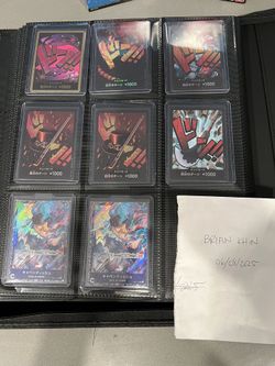 Japanese One Piece Cards