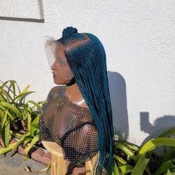 Hand Braided Wig 