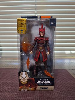 McFarlane Nickelodeon Avatar The Last Airbender Fire Nation Zuko Figure