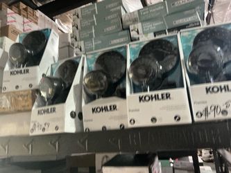 Faucets, door knobs, door handles, shower Heads, $50-$180