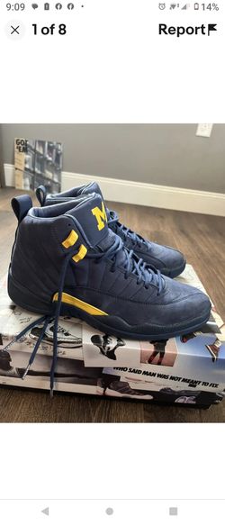 jordan 12 Michigan size. 10.5