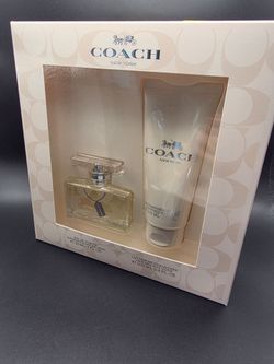 NEW Coach New York Eau de Parfum & Body Lotion Gift Set 1 oz / 3.3 oz