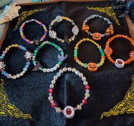 Halloween bracelets