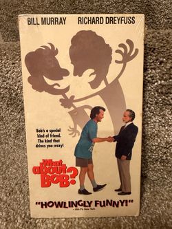SEALED “What About Bob?” Bill Murray VHS Movie