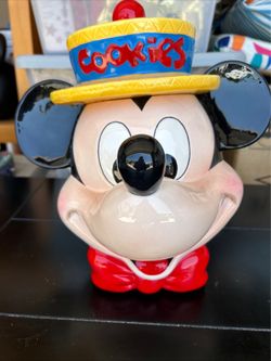 Vintage Mickey Mouse Cookie Jar