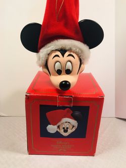 Vintage Disney’s Santa Mickey Ornament