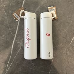 MiiR White Insulated Chick-Fil-A Water Bottles