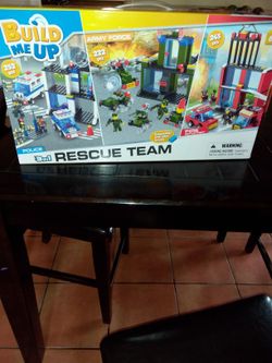 Build Me Up Construccion Legos Rescue Team More Than 700 Pieces