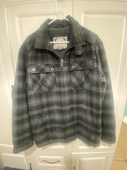 FOX RIDER/racing jacket-coat- Pendleton style