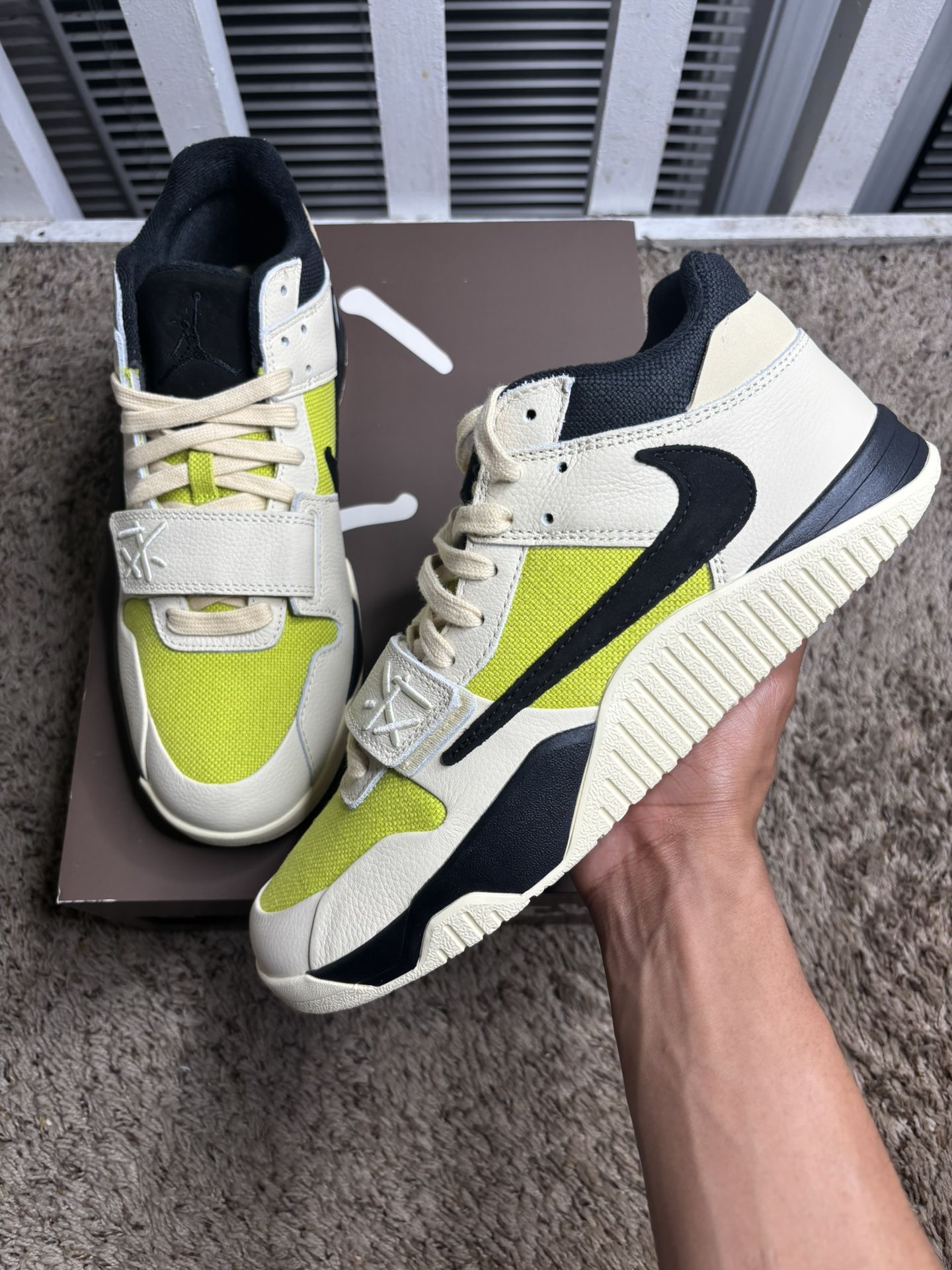 Travis Scott x Jordan Jumpman Jack TR Bright Cactus