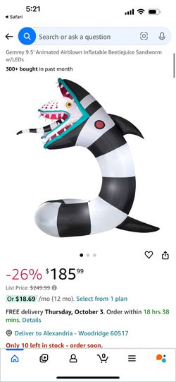 Beetlejuice Sandworm