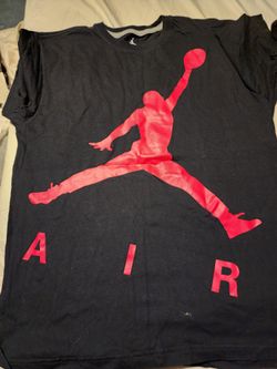 Jordan Shirt Size Xlarge  Small Reint Paint Peel In Middle