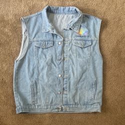 Casamigos denim Vest 🌈