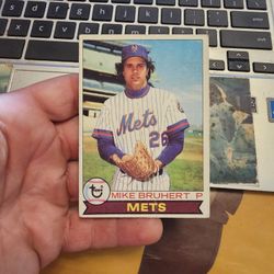 Mike Bruhert Baseball Card