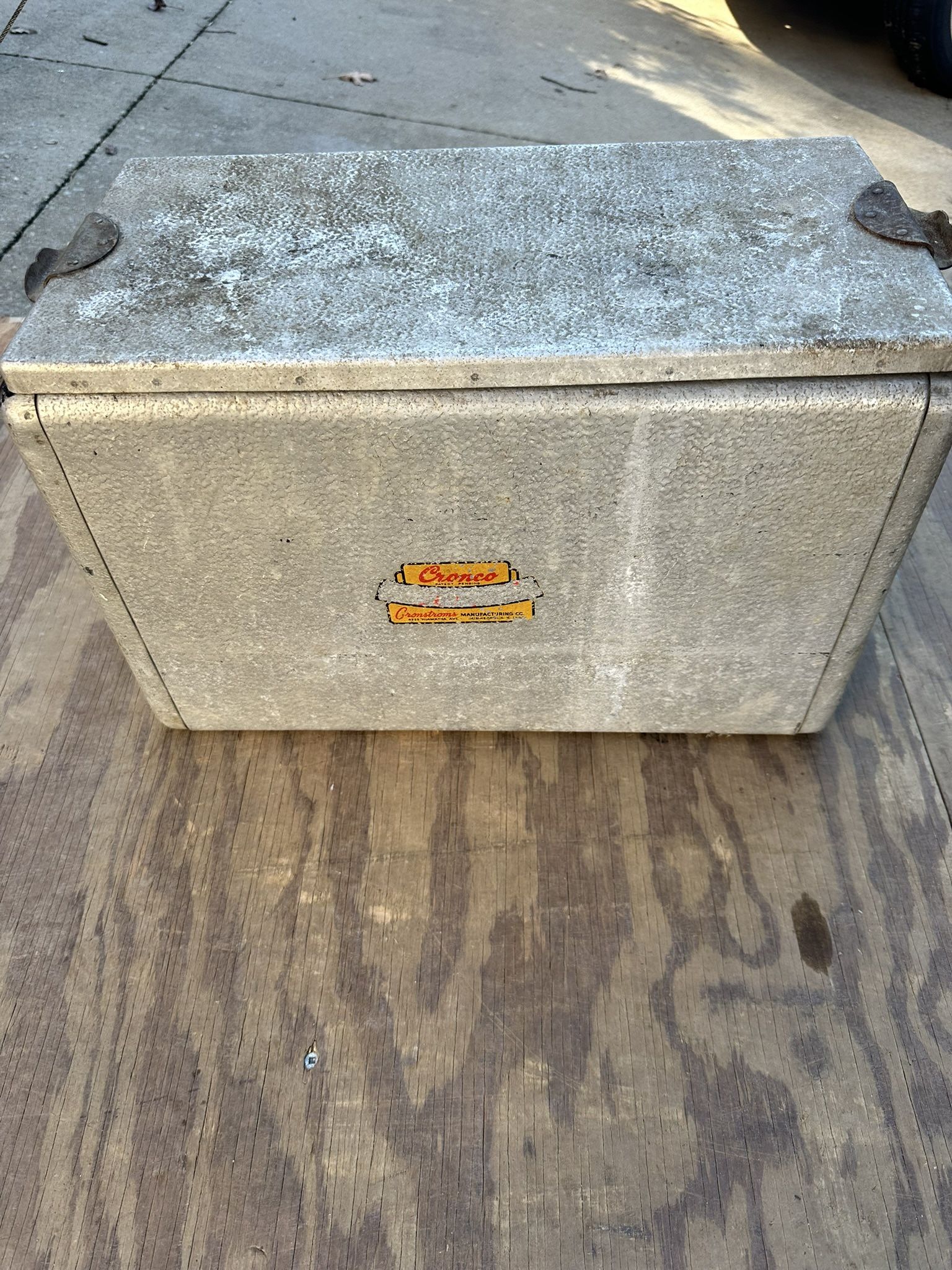 VINTAGE 1950’s CRONCO COOLER