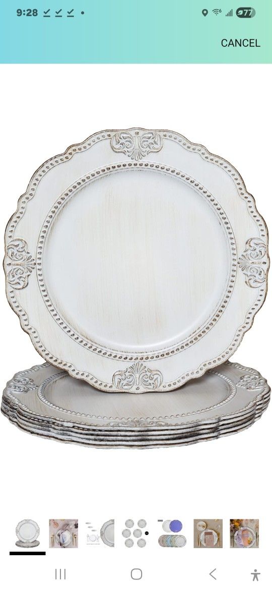 Charger Plates