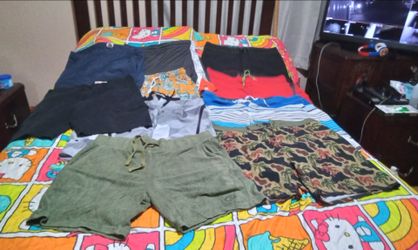 Men Short Lot Of 10 Size Large And XLarge