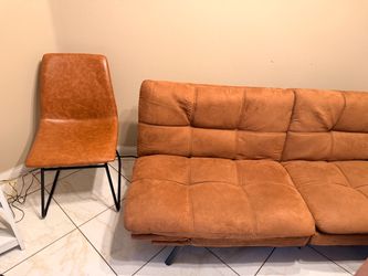 Fulton with chair