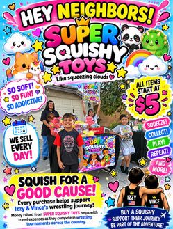 Tending squishes for sale