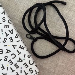 CASETiFY - Rope Cross-body Phone Strap Compatible with Most Cell Phone Devices - Black