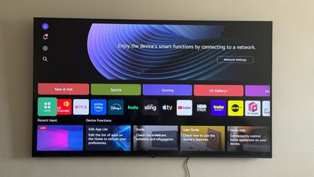 LG Smart TV Flat Screen