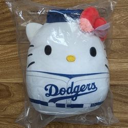 Dodgers Hello Kitty Plushie 