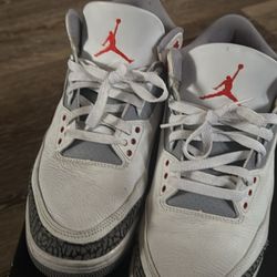Jordan 3 Fire Red Size 11 
